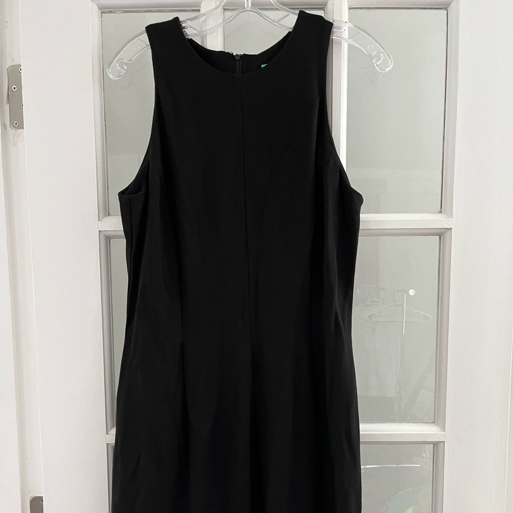 J. McLaughlin Black Midi Dress - Picture 1 of 2